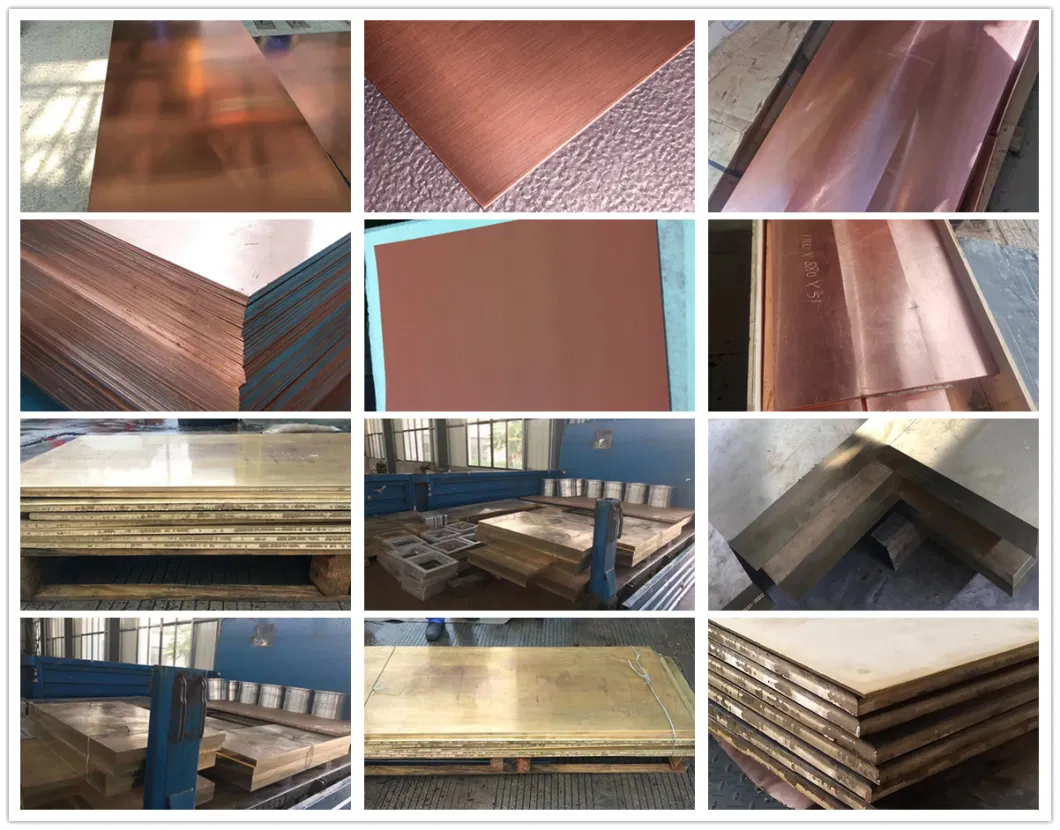 C95400 C51200 C95800 Bronze Plate Copper Cathode Sheet Copper Plate